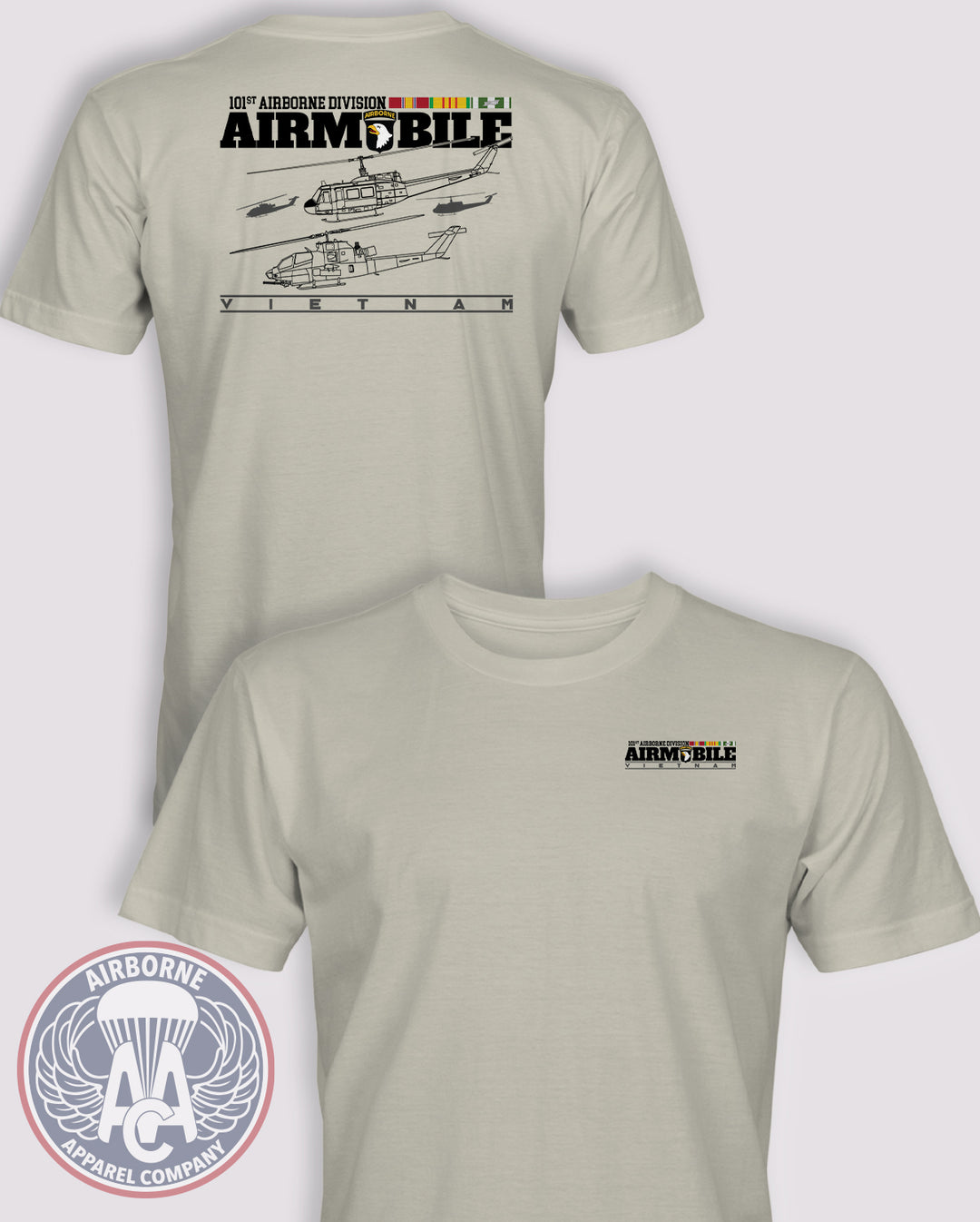 101st Airborne (Airmobile) Vietnam T-Shirt