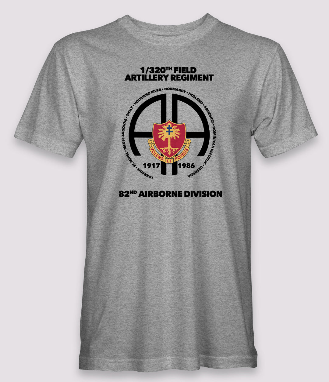 1-320th Field Artillery Regiment Campaign Shirt