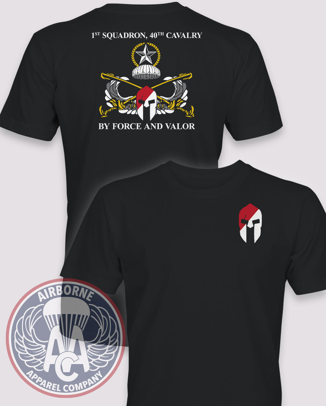 1-40th Cavalry Squadron T-Shirt