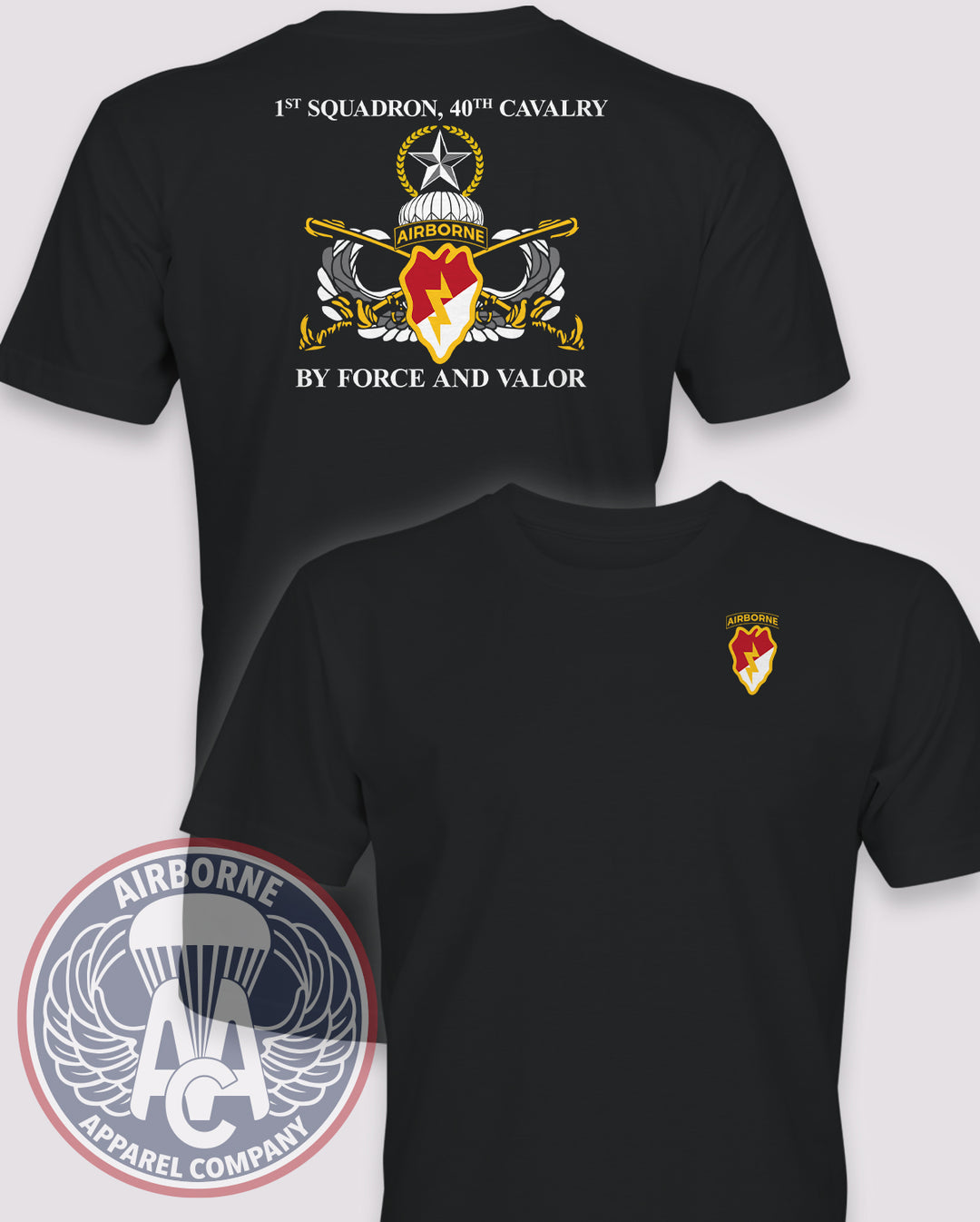 1-40th Cavalry Squadron (4BCT) T-Shirt