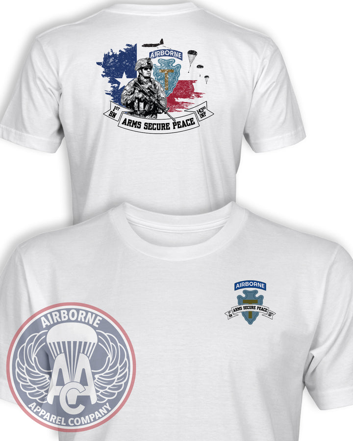 1-143 Infantry (Airborne) T-shirt