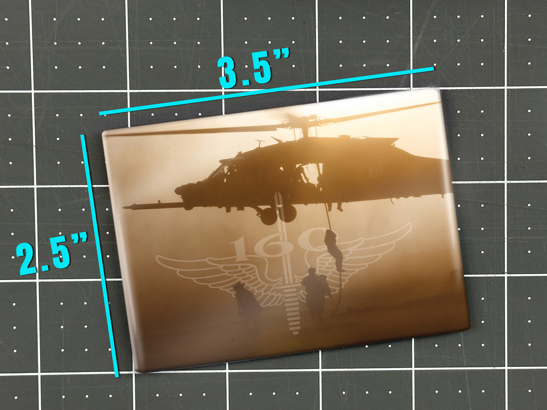 160th SOAR (A) MH-60 Fridge Magnet