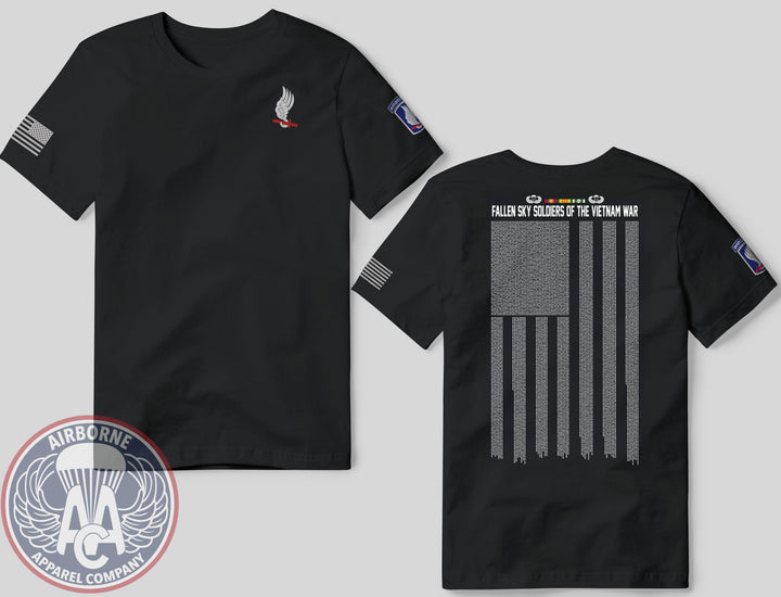 173rd Airborne Brigade Vietnam Fallen T-Shirt