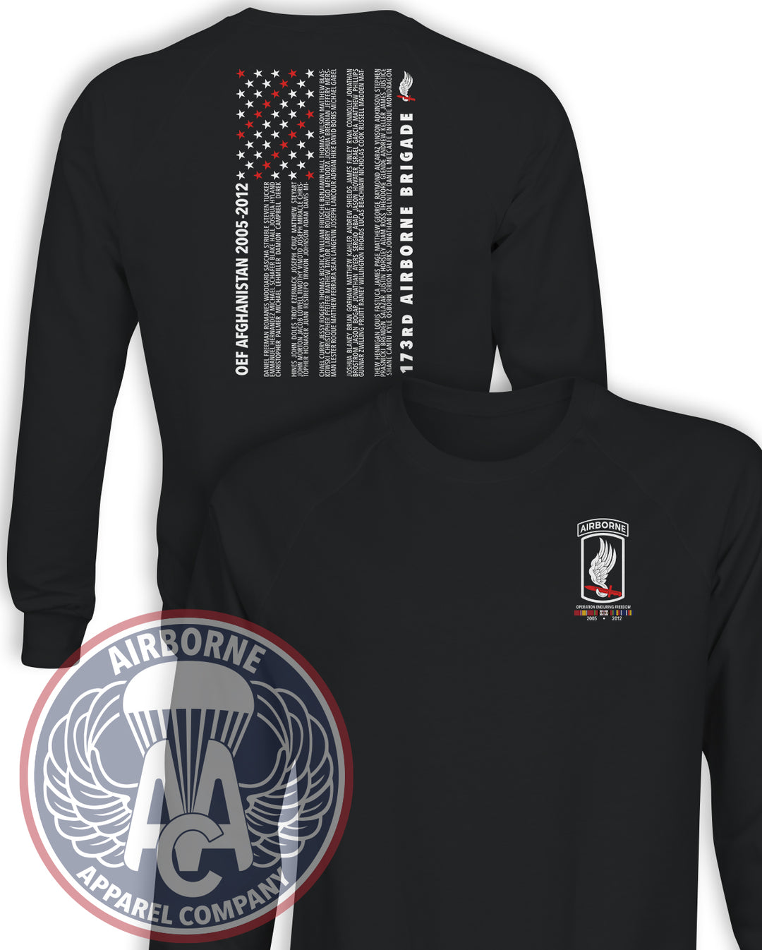 173rd Airborne OEF Fallen Champion® Crewneck