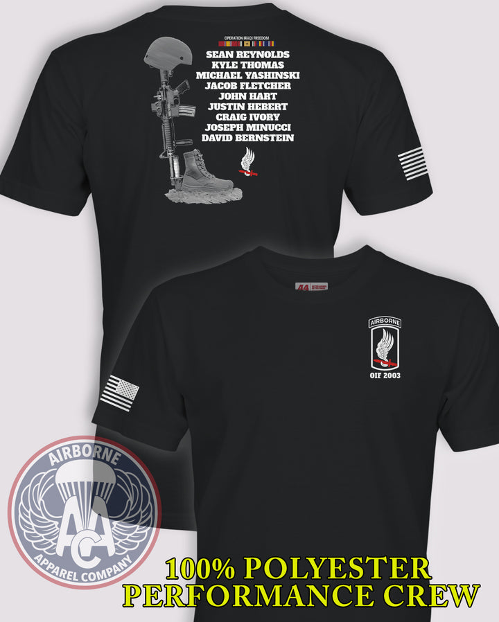 173rd Airborne OIF Fallen T-Shirt