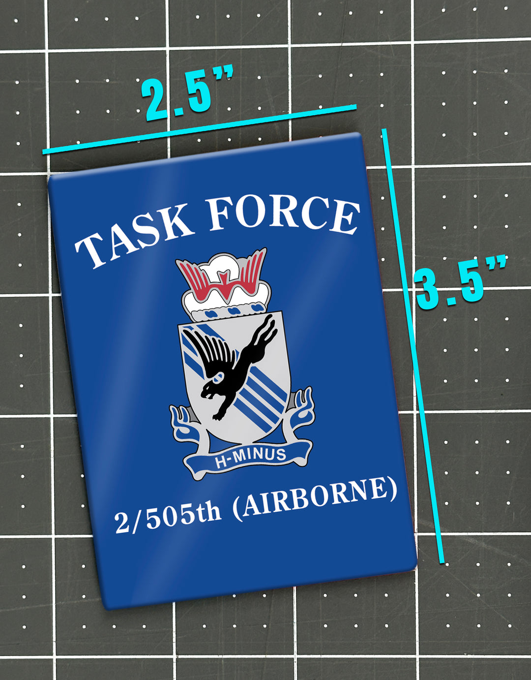 2-505 Task Force Fridge Magnet