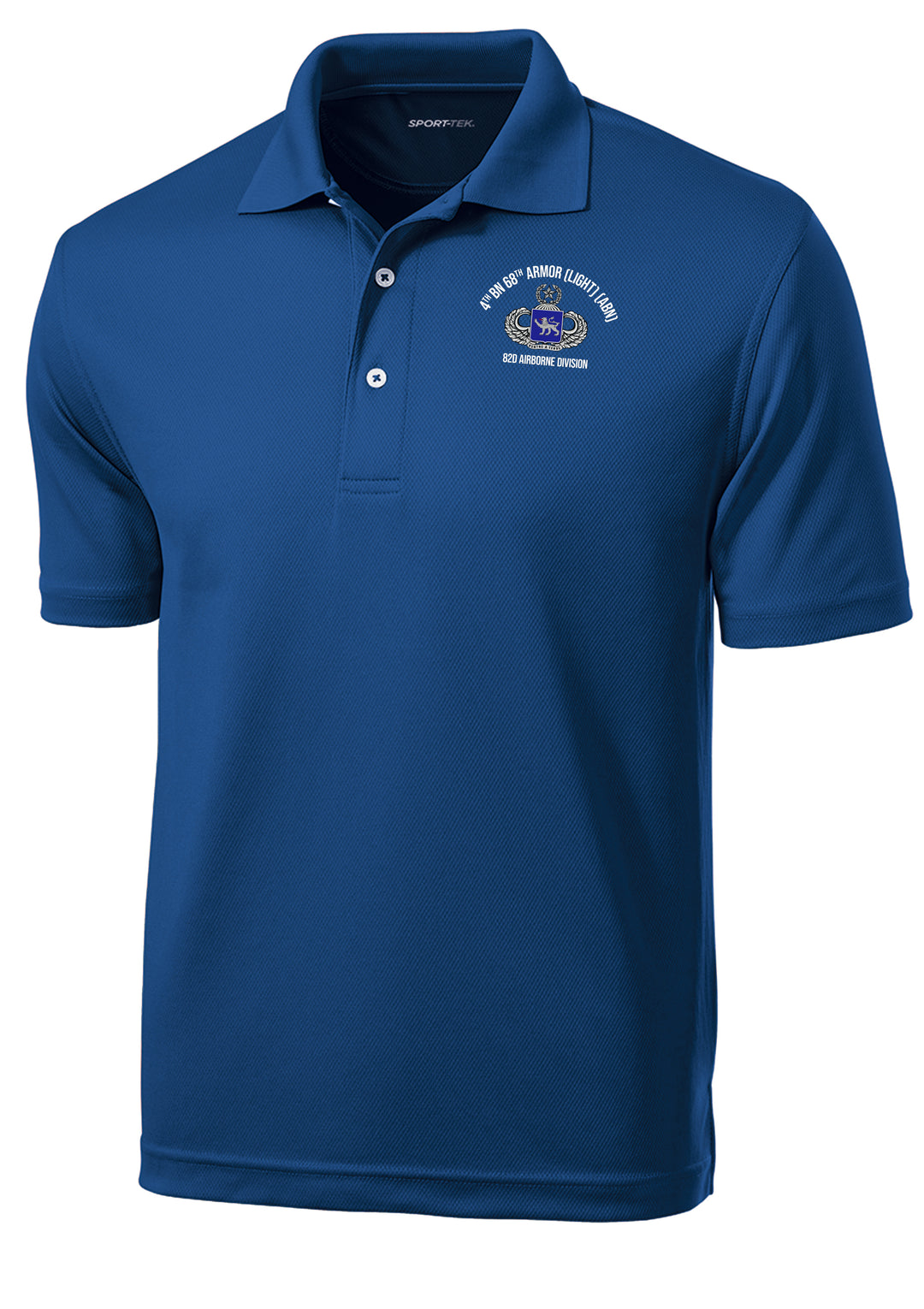 4th Battalion, 68th Armor (Light) (ABN) Dri-Mesh Polo