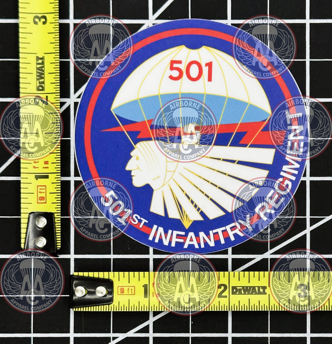 501st Infantry Pocket Patch Vinyl Decal