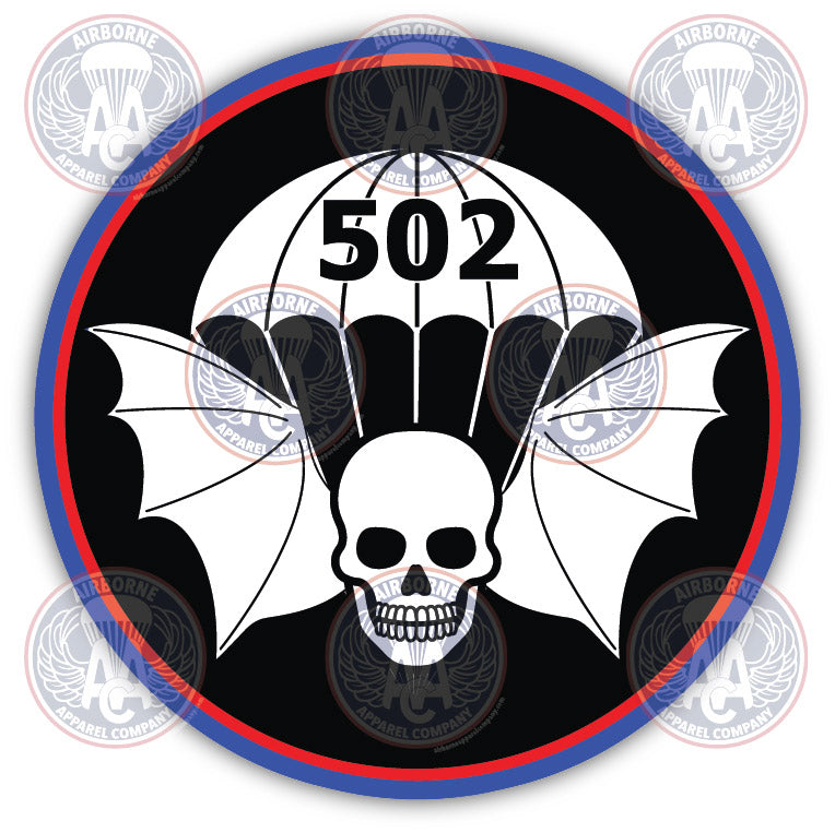 502nd Infantry Pocket Patch Vinyl Decal