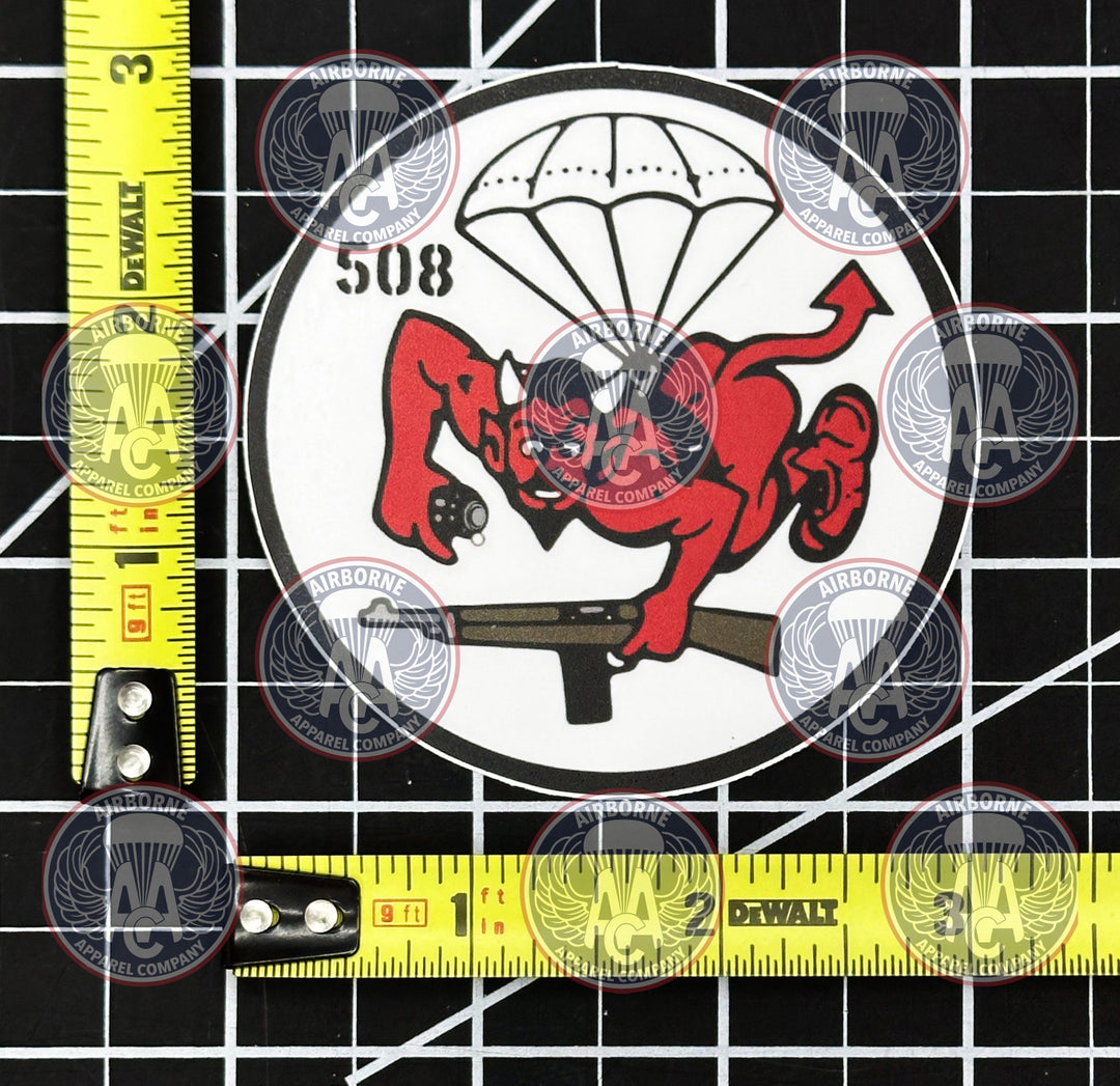 508th Pocket Patch Vinyl Decal
