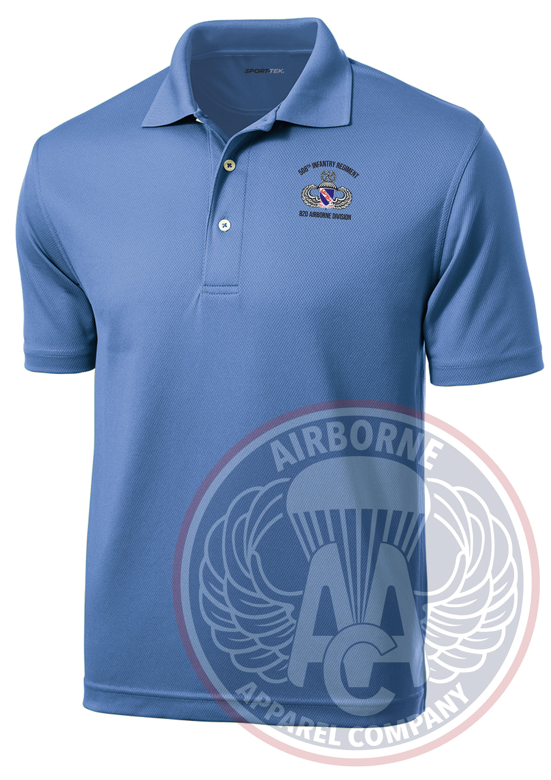 508th Infantry Regiment Dri-Mesh Polo