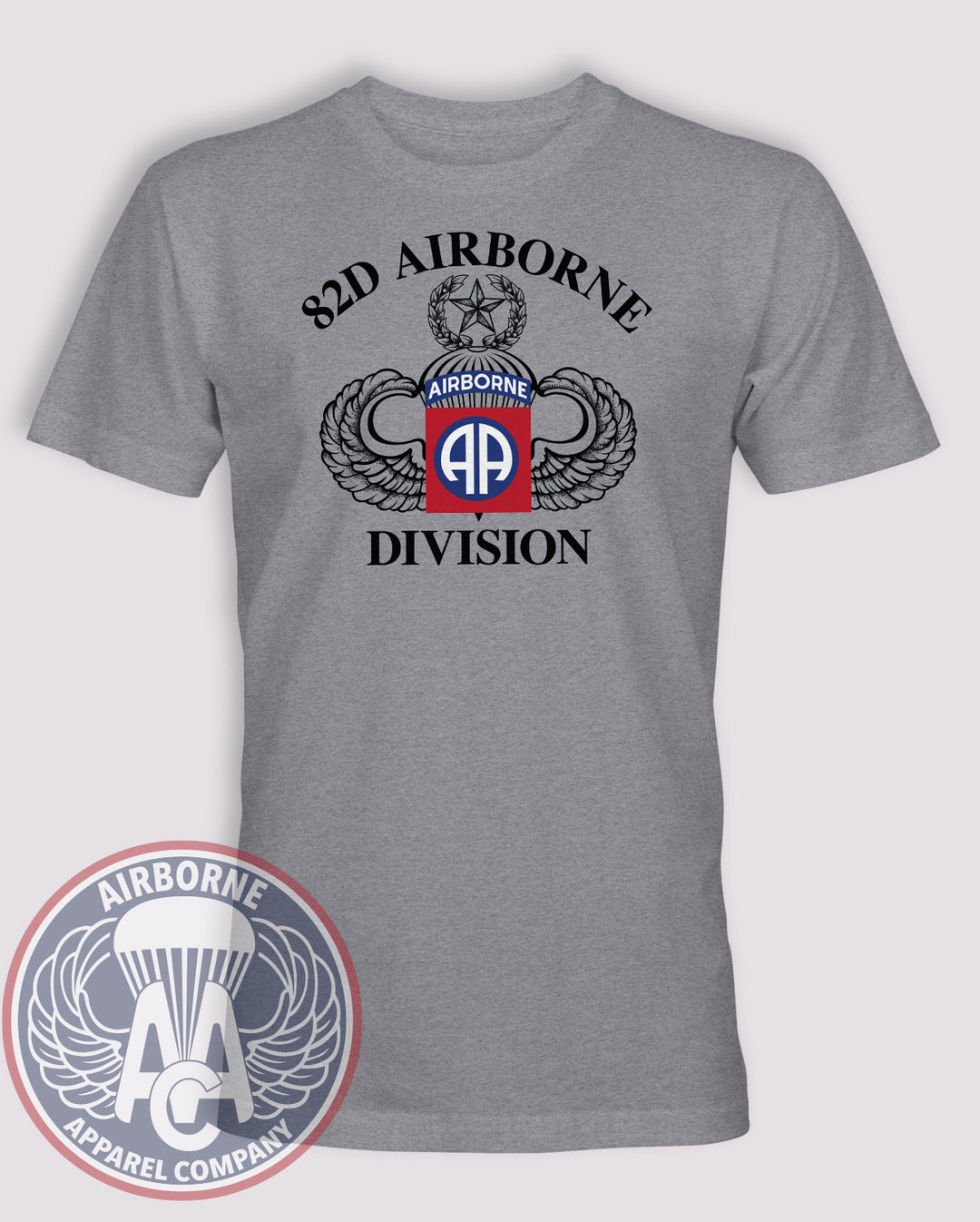 82nd Airborne 1990s style PT T-Shirt