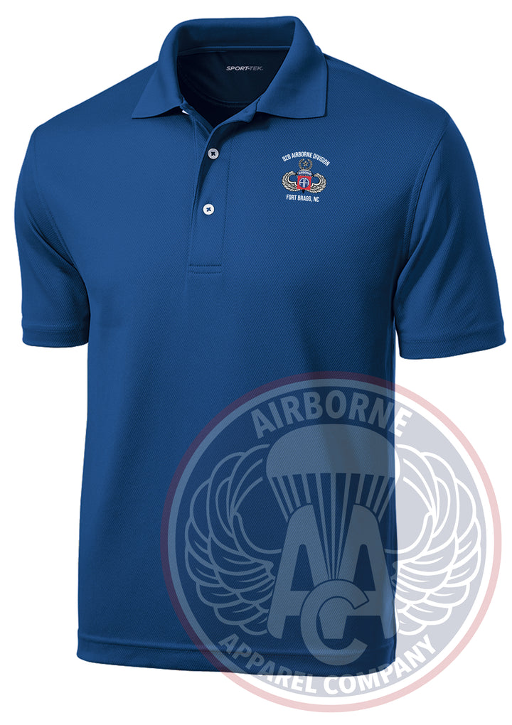 82nd Airborne Division Dri-Mesh Polo