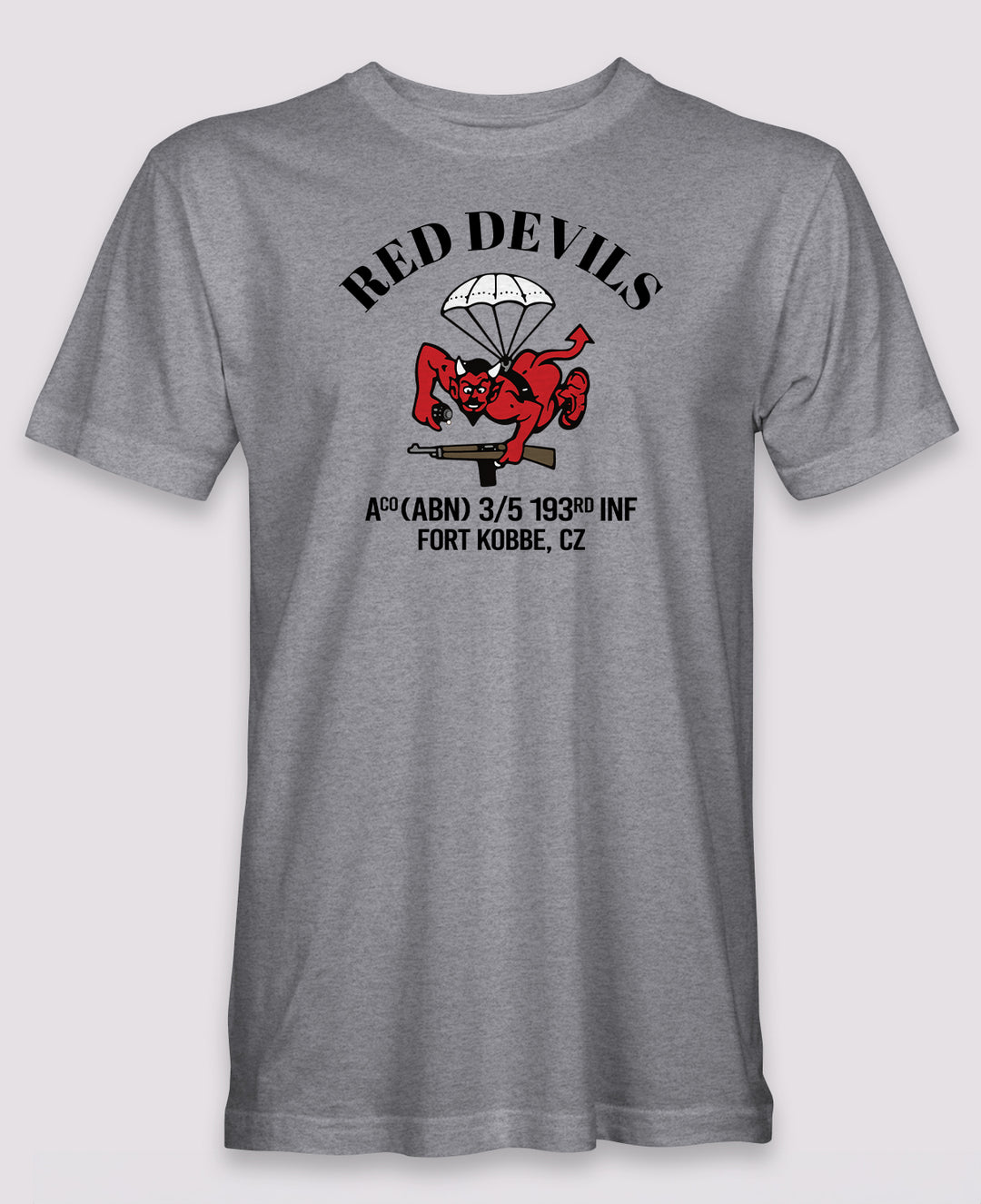 Aco (Airborne) 3-5 Infantry Red Devils Tee