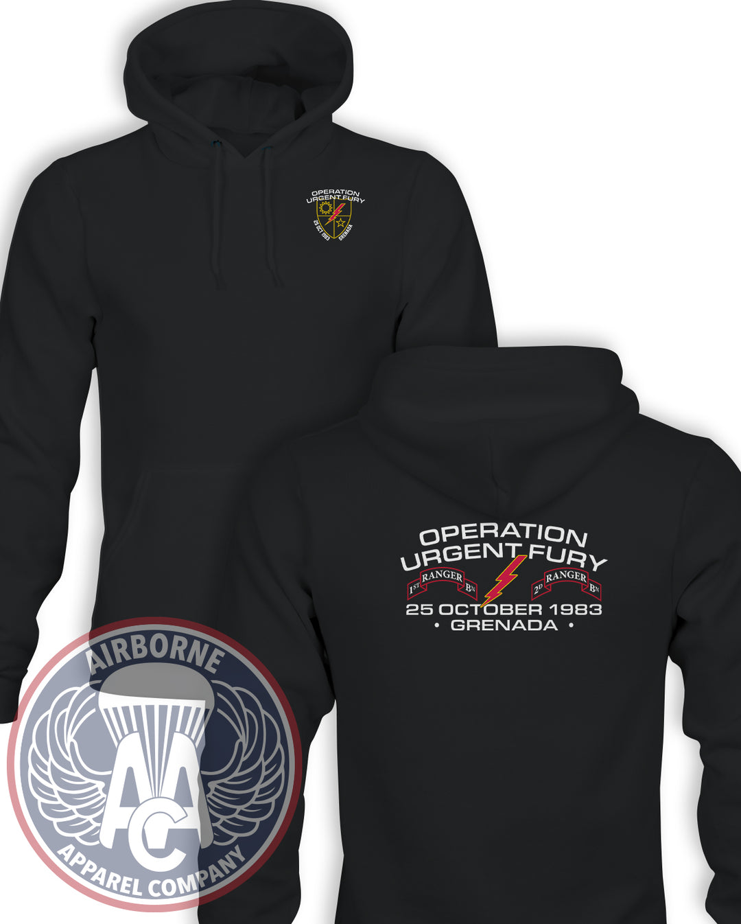 Urgent Fury Ranger Commemorative Champion® Powerblend™ Hoodie