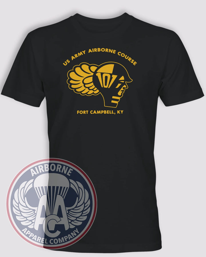 Fort Campbell Airborne Course T-shirt – Black