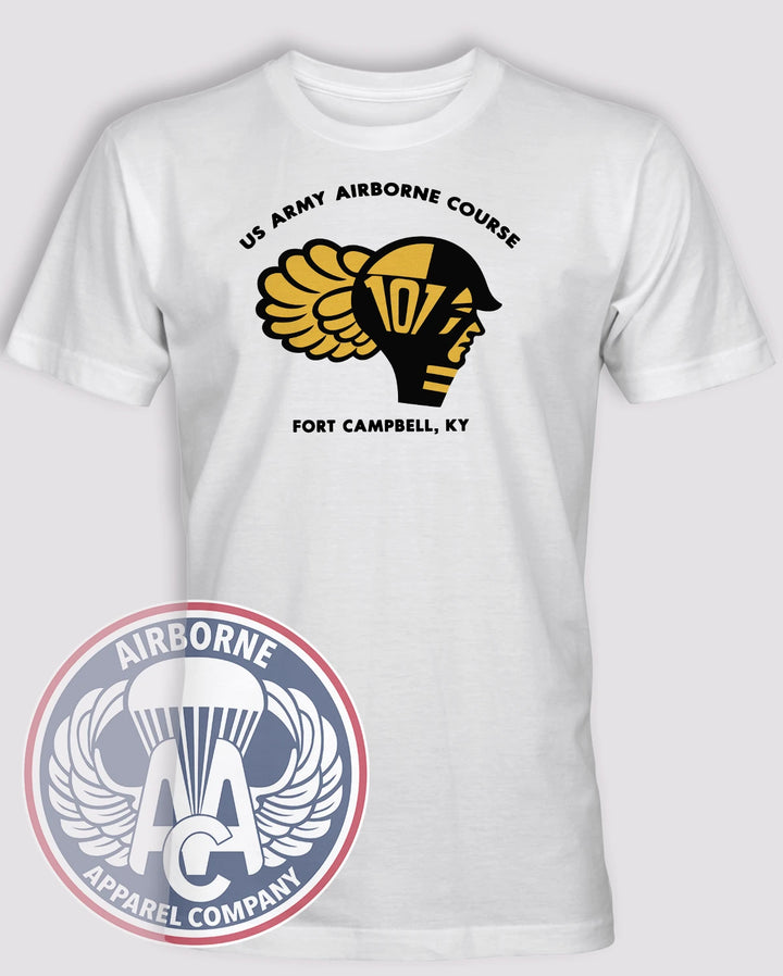 Fort Campbell Airborne Course T-shirt – White