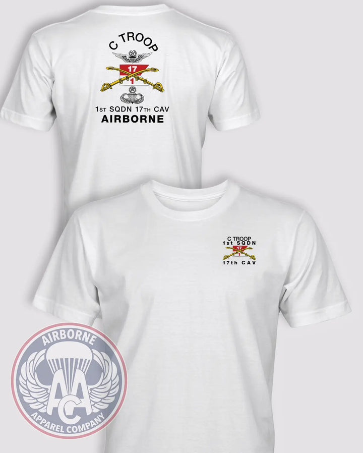C Troop 1-17 CAV Late 1990s Shirt Reproduction