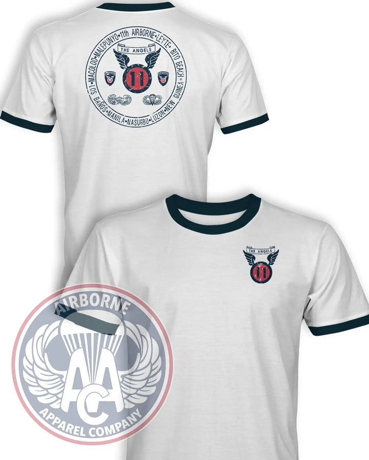 11th Airborne Vintage-Style Campaign T-Shirt