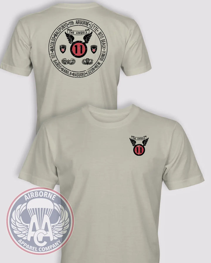 11th Airborne Vintage-Style Campaign T-Shirt