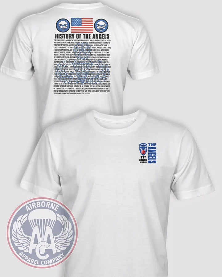 11th Airborne History T-Shirt Reproduction