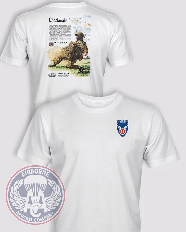 11th Airborne "Checkmate" T-Shirt