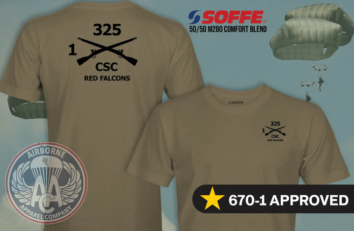 1-325th Airborne Infantry Regiment Guidon T-Shirt