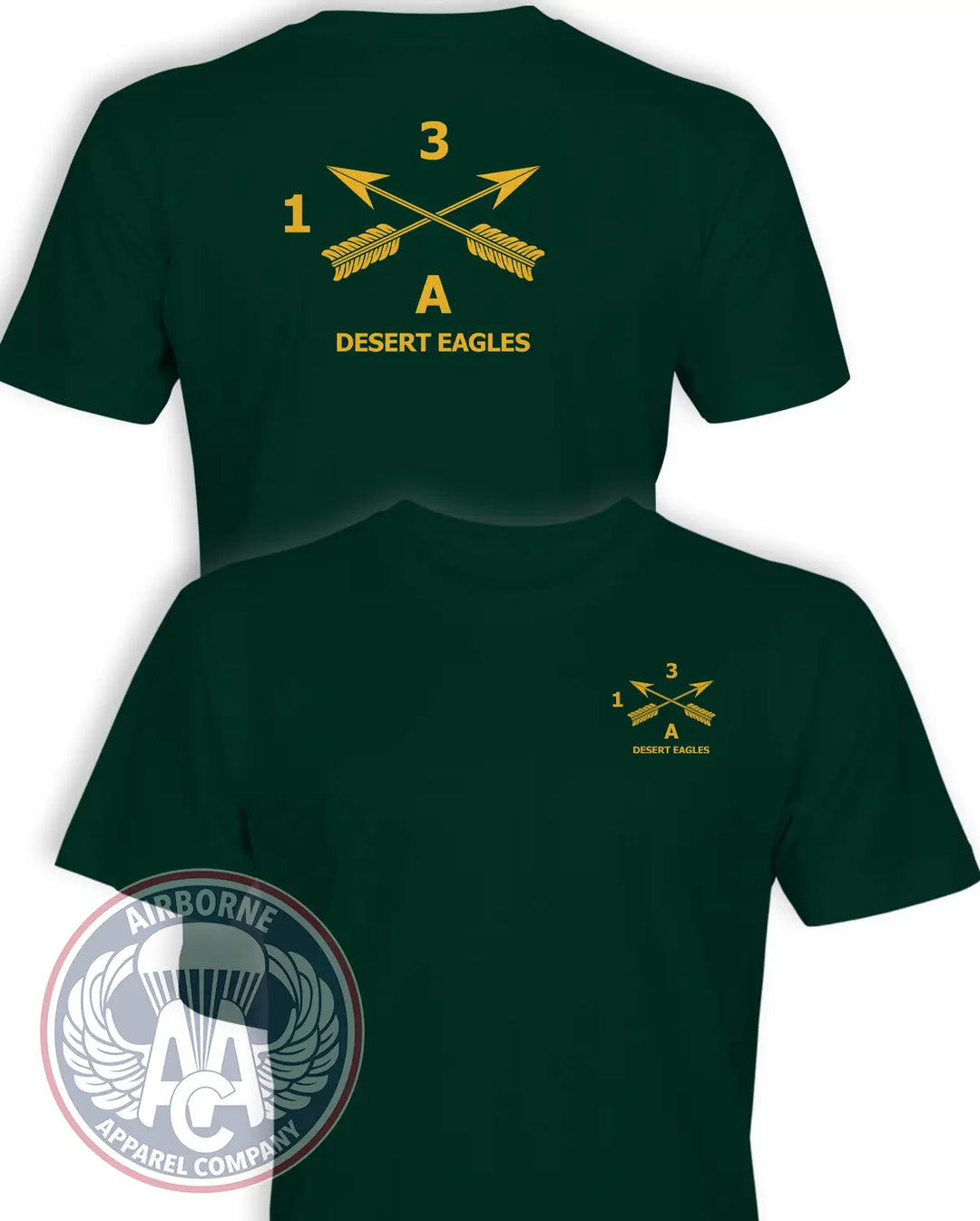1-3rd Special Forces Group Guidon T-Shirt