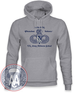 1-507th Parachute Infantry Regiment Vintage Style Jump School Champion® Hoodie