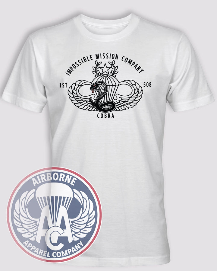 1-508 C Co Impossible Mission Company T-Shirt reproduction – White