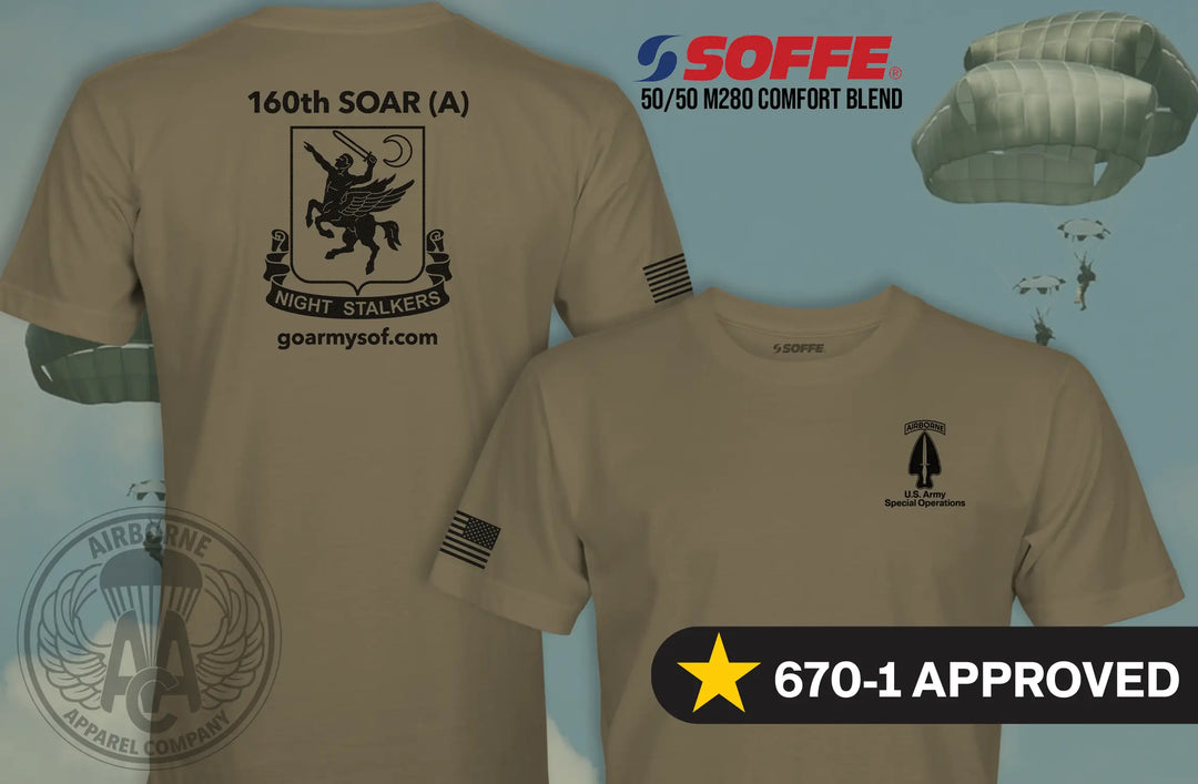 160th SOAR SOF Recruiting and Retention T-shirt
