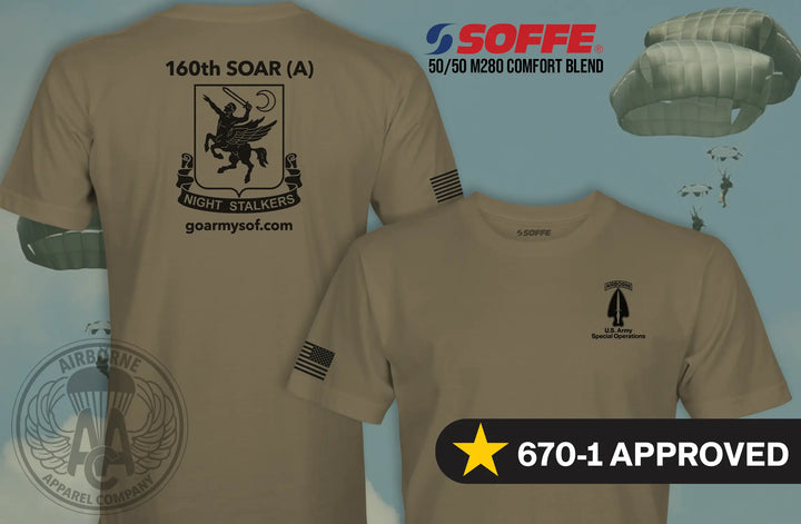 160th SOAR SOF Recruiting and Retention T-shirt