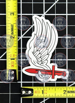 173rd Wing & Bayonet Vinyl Decal