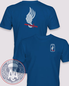 173rd Airborne Brigade Wing & Bayonet T-Shirt