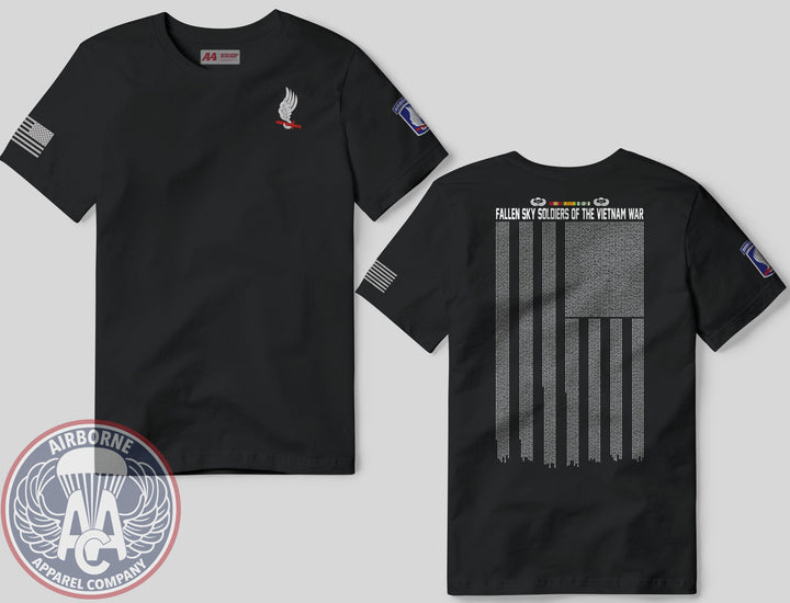 173rd Airborne Brigade Vietnam Fallen T-Shirt