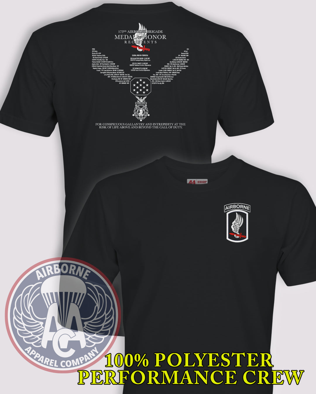 173rd Airborne Medal of Honor T-Shirt