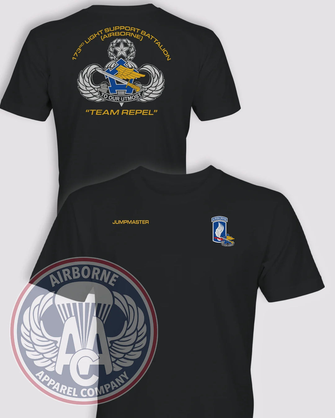 173rd Light Support Battalion (Airborne) Short Sleeve T-shirt