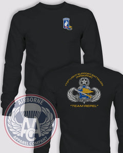 173rd Light Support Battalion (Airborne) Long Sleeve T-shirt