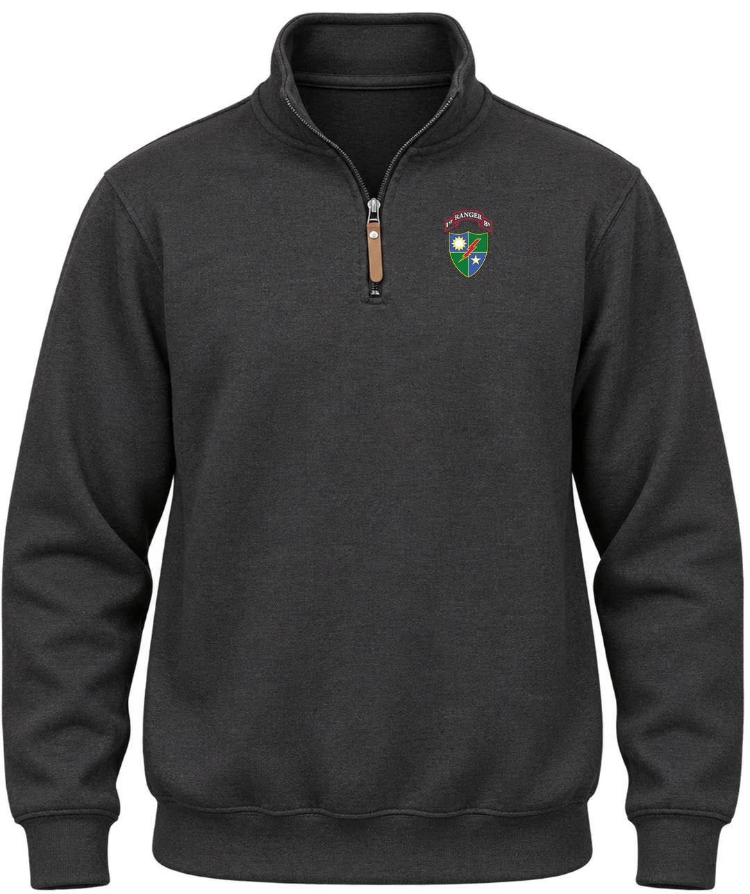 75th Ranger Regiment 1st Battalion Scroll &amp; Crest Quarter-Zip Pullover