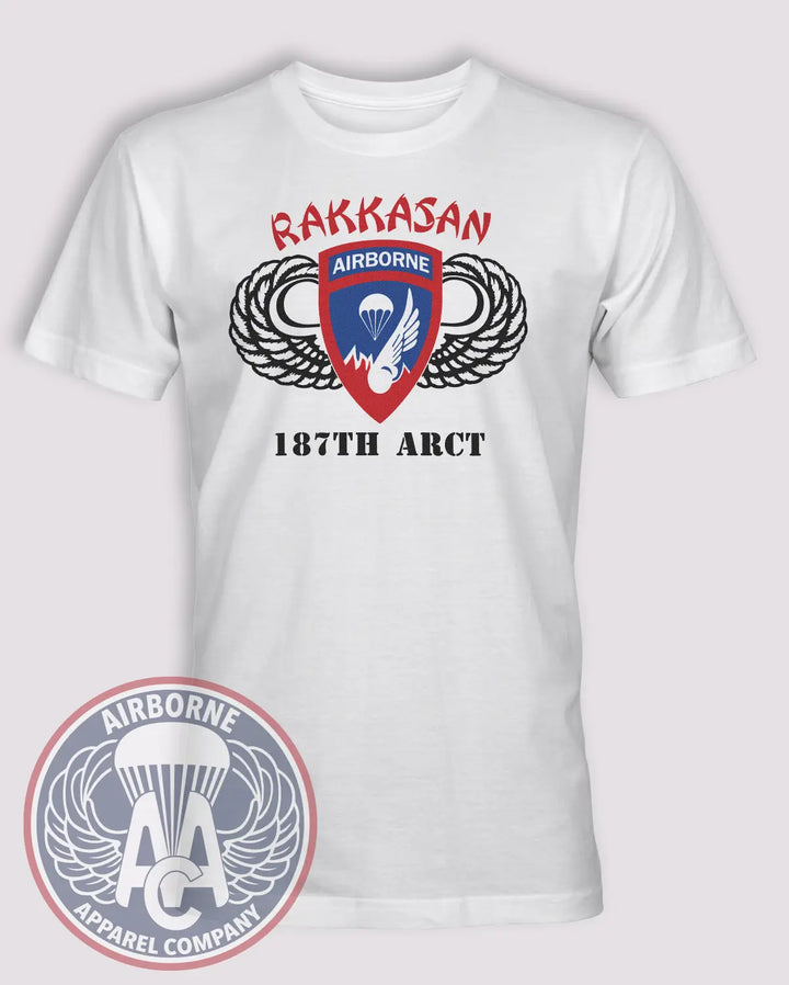 187th Airborne Regimental Combat Team (ARCT) Rakkasan Throwback T-Shirt