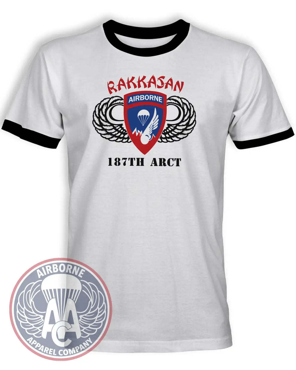 187th Airborne Regimental Combat Team (ARCT) Rakkasan Throwback T 187th Airborne Regimental Combat Team (ARCT) Rakkasan Throwback T