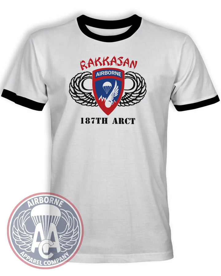 187th Airborne Regimental Combat Team (ARCT) Rakkasan Throwback T-Shirt