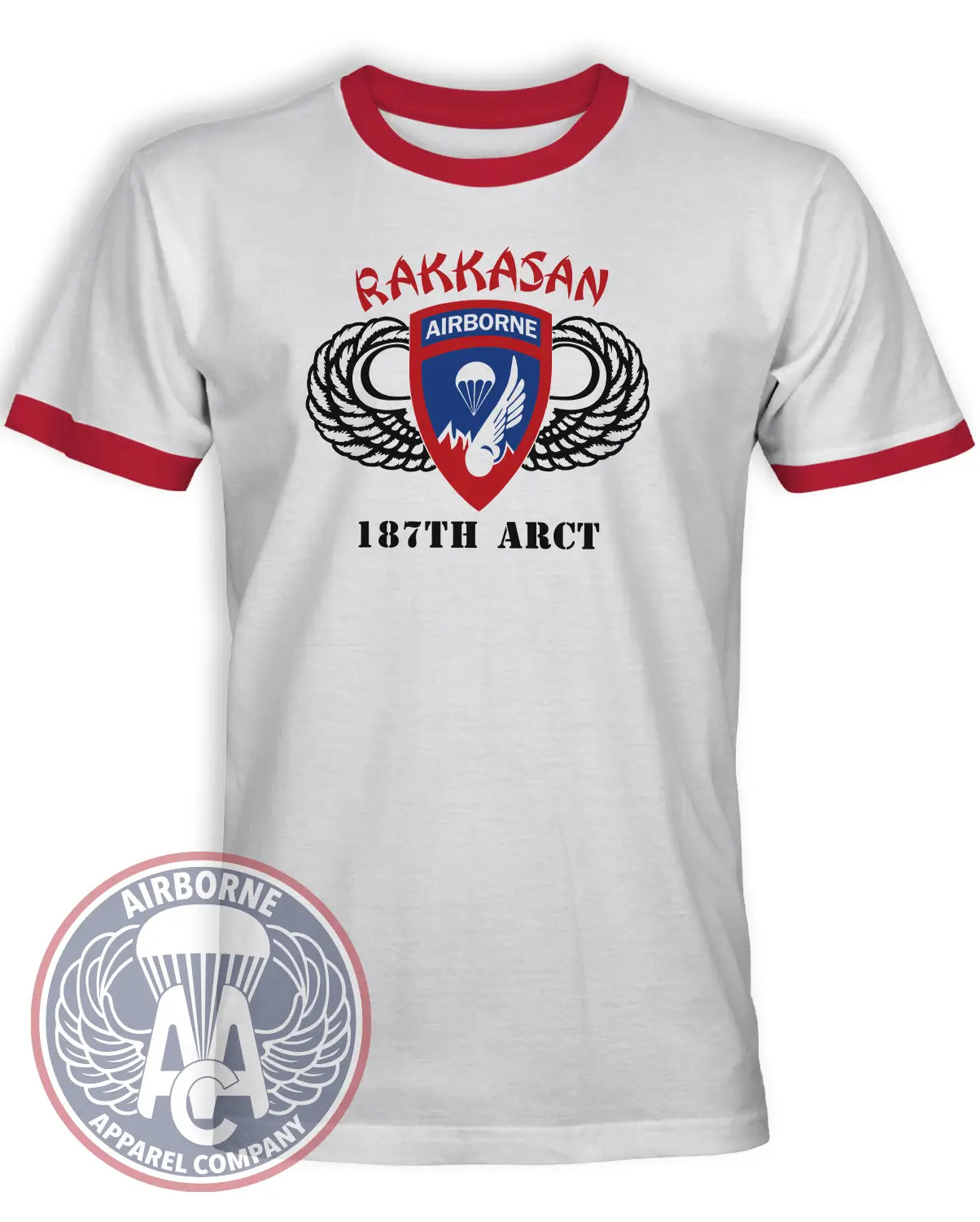 187th Airborne Regimental Combat Team (ARCT) Rakkasan Throwback T-Shir ...