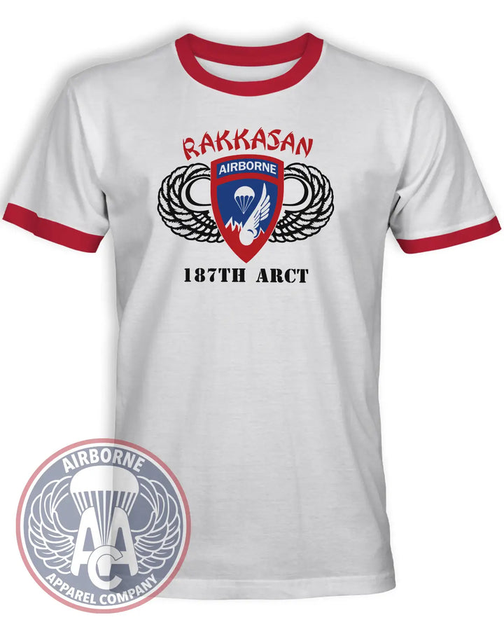 187th Airborne Regimental Combat Team (ARCT) Rakkasan Throwback T-Shirt