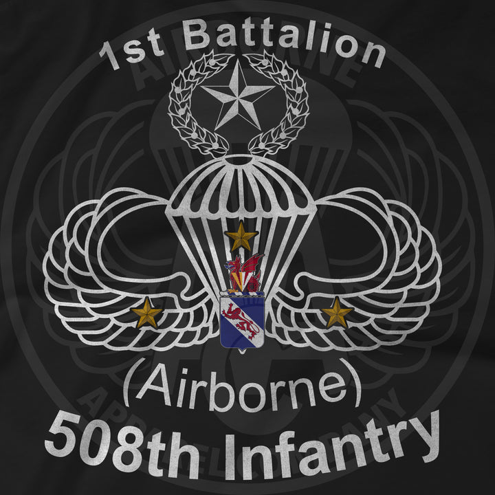 1-508 Airborne PT Shirt Reproduction