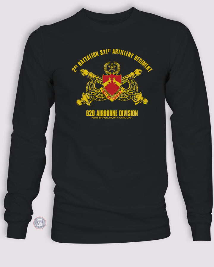 2-321st Field Artillery Regiment Long Sleeve T-shirt