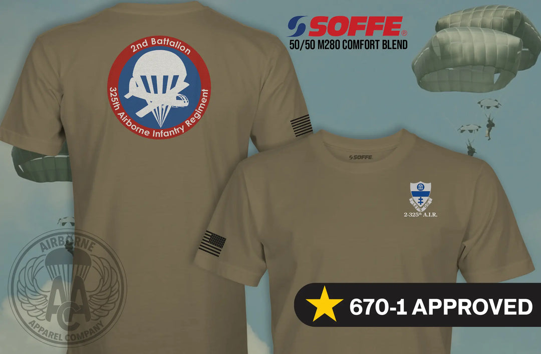 2-325 Airborne Infantry Regiment Glider Patch T-Shirt