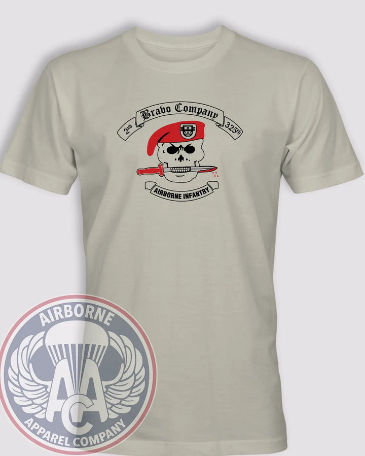 Bravo Company 2/325 PT Shirt Reproduction in Sand