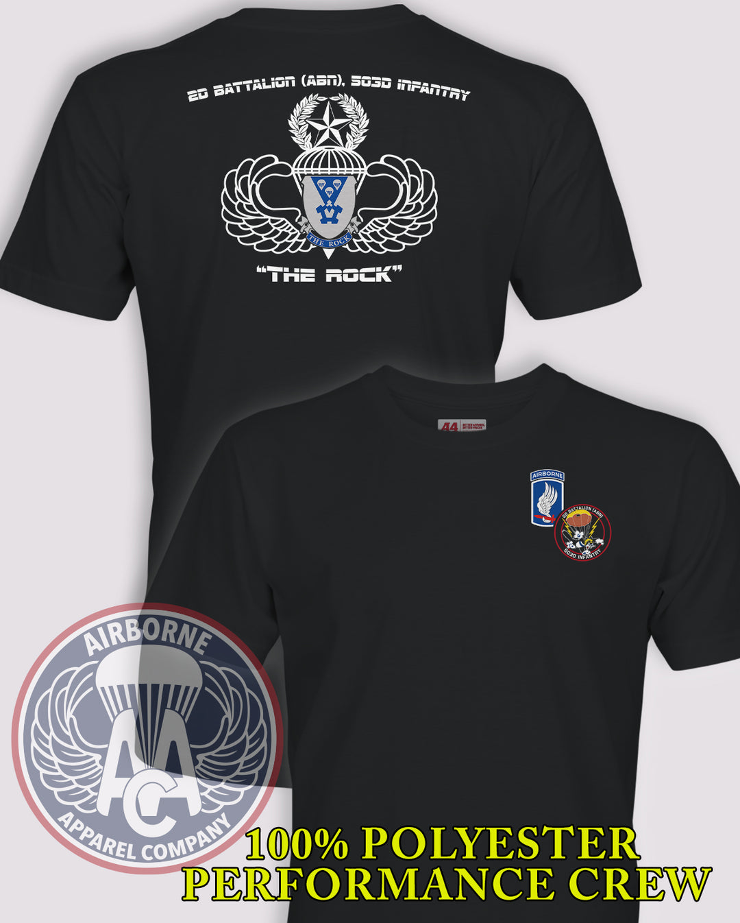 2-503rd Infantry PT Shirt Replica