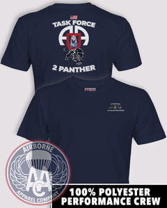 2/505 PIR Task Force 2 Panther GWOT-Era Dry-Fit Shirt